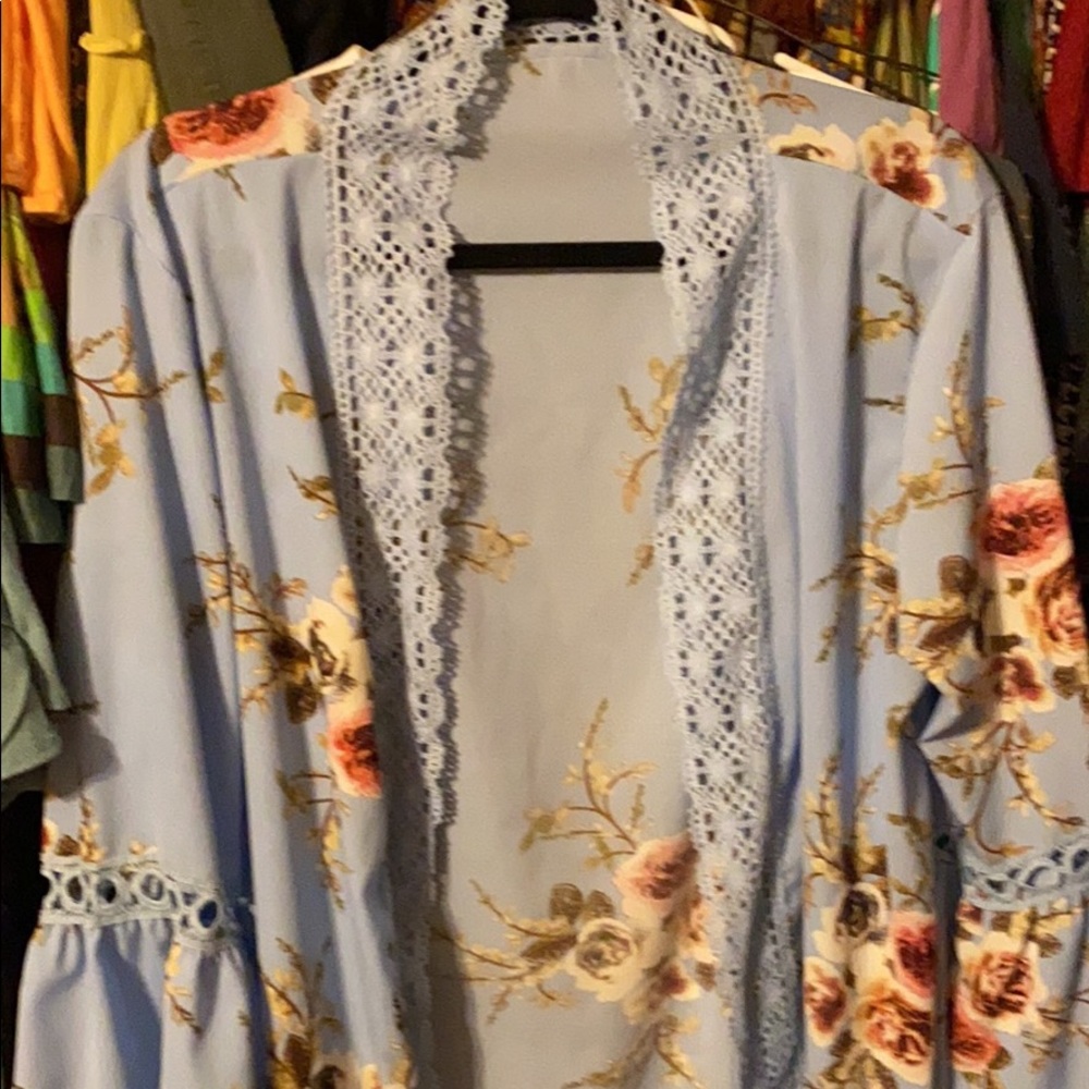 Floral Kimono
